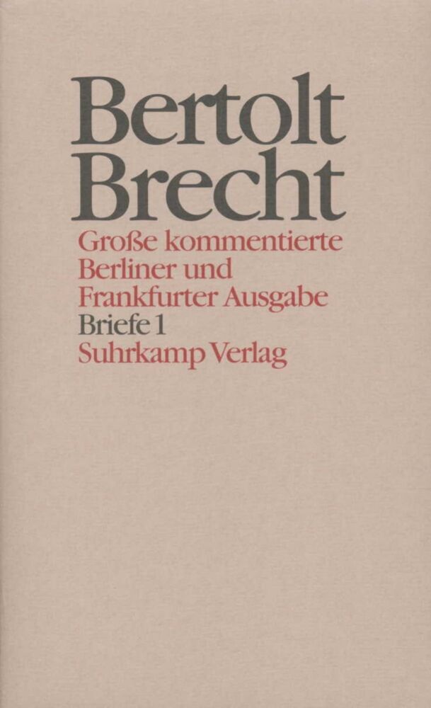 Briefe.Tl.1 (Bertolt Brecht)