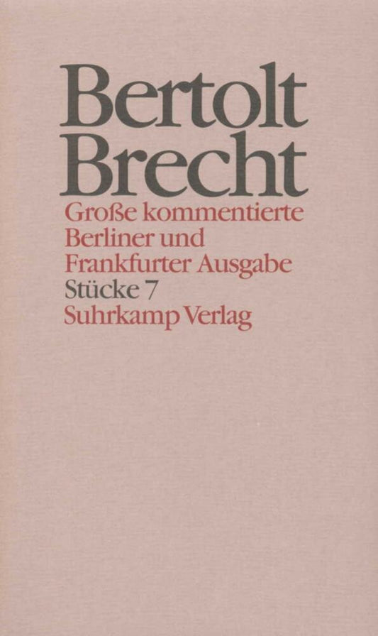 Stücke.Tl.7 (Bertolt Brecht)