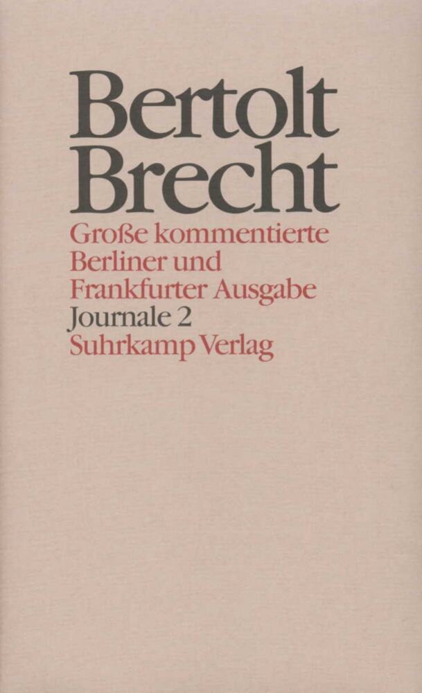 Journale.Tl.2 (Bertolt Brecht)