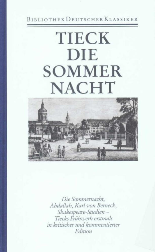 Schriften 1789-1794 (Ludwig Tieck)