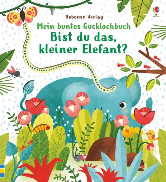 Mein buntes Gucklochbuch: Bist du das, kleiner Elefant? (Sam Taplin)