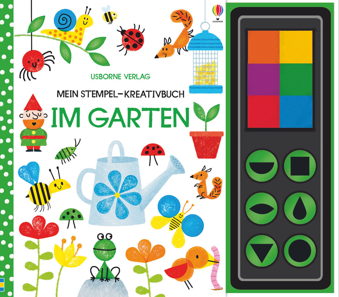 Mein Stempel-Kreativbuch: Im Garten (Fiona Watt)