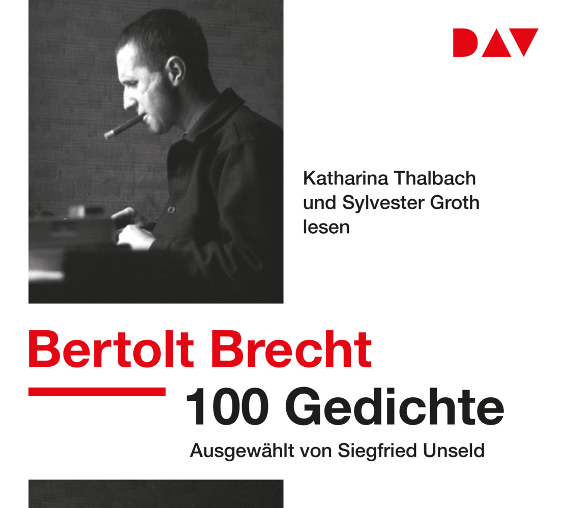 100 Gedichte, 3 Audio-CDs (Bertolt Brecht)
