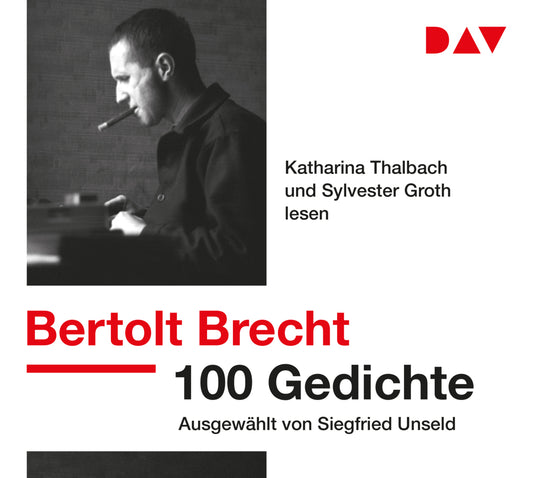 100 Gedichte, 3 Audio-CDs (Bertolt Brecht)