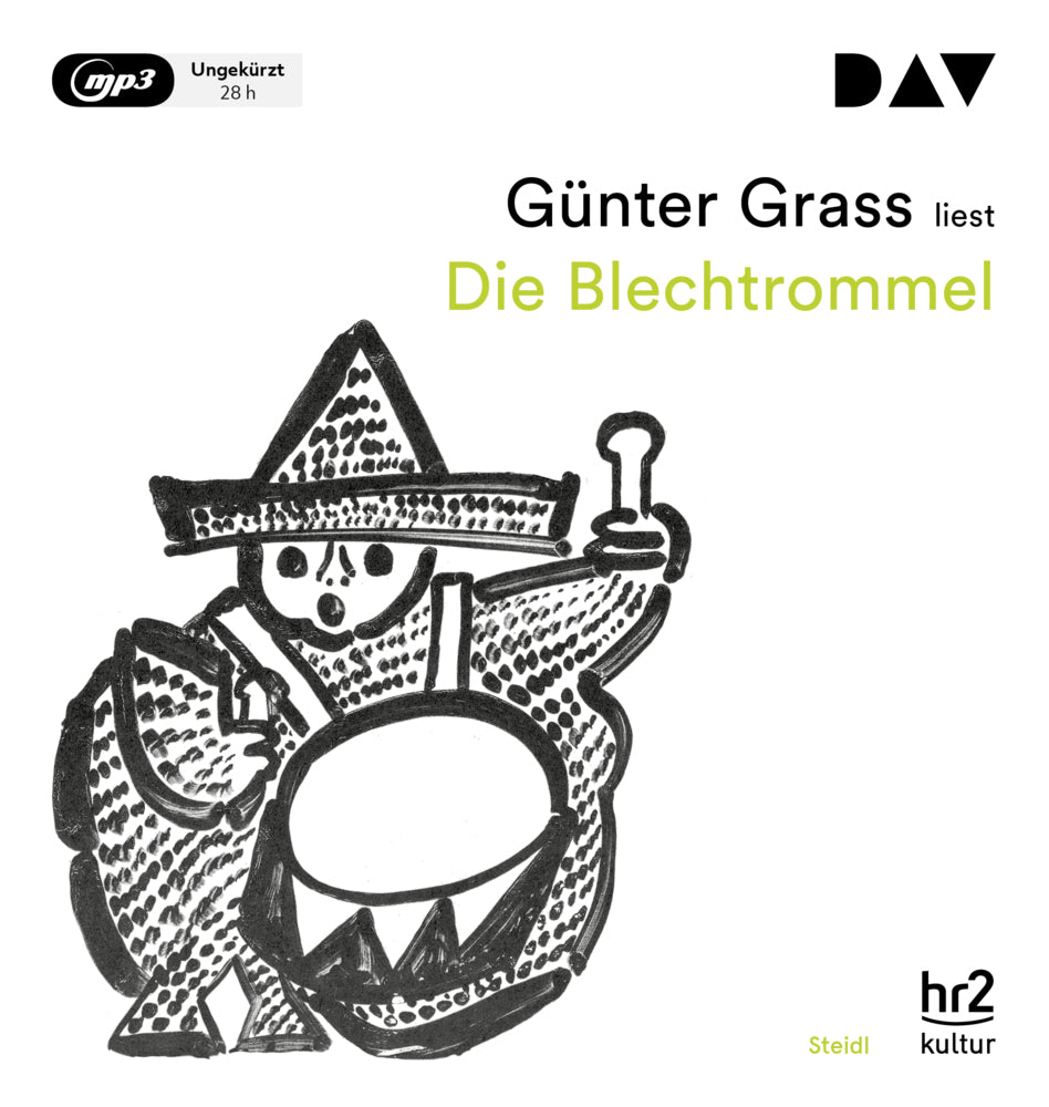 Die Blechtrommel, 3 Audio-CD, 3 MP3 (Günter Grass)