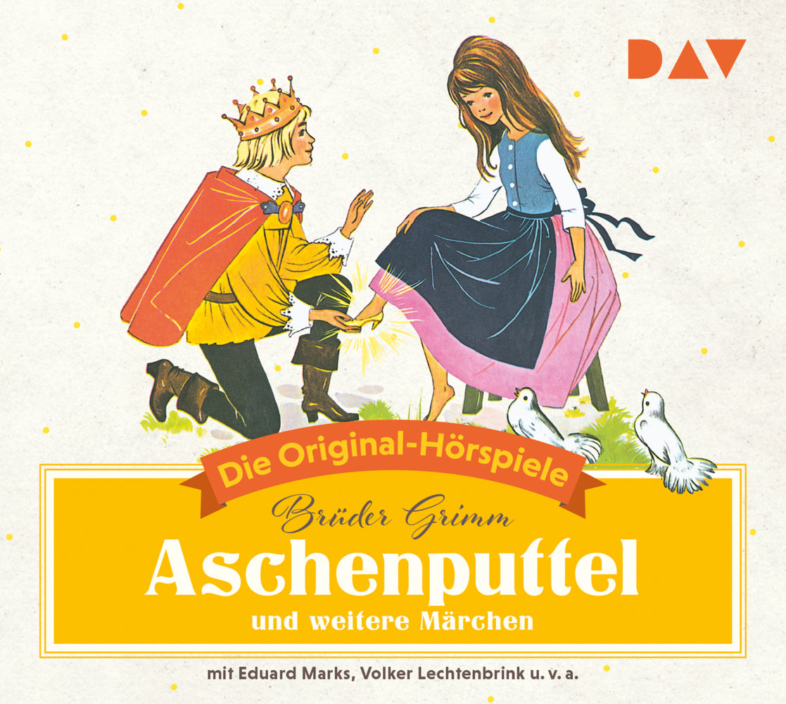 Aschenputtel und weitere Märchen, 1 Audio-CD (Jacob Grimm)