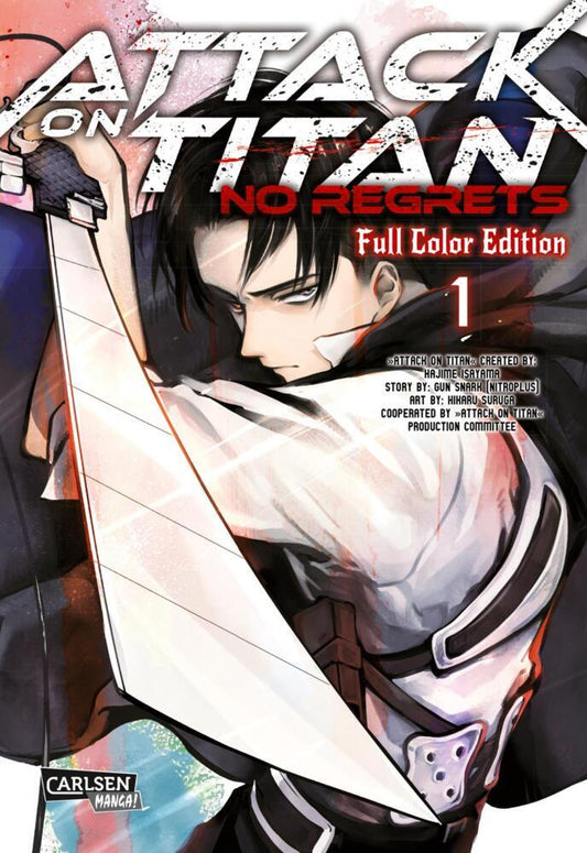 Attack On Titan - No Regrets Full Colour Edition 1.Bd.1 (Hajime Isayama)
