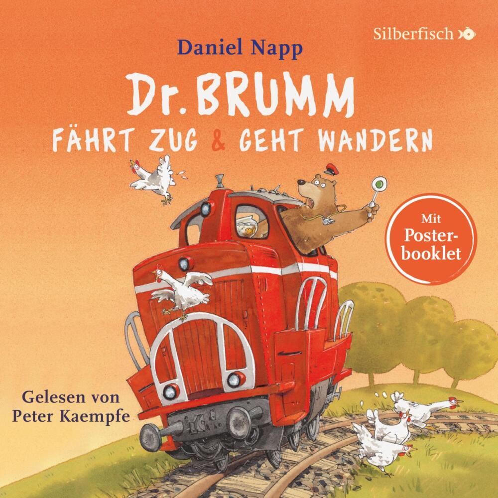 Dr. Brumm fährt  Zug / Dr. Brumm geht wandern, 1 Audio-CD (Daniel Napp)