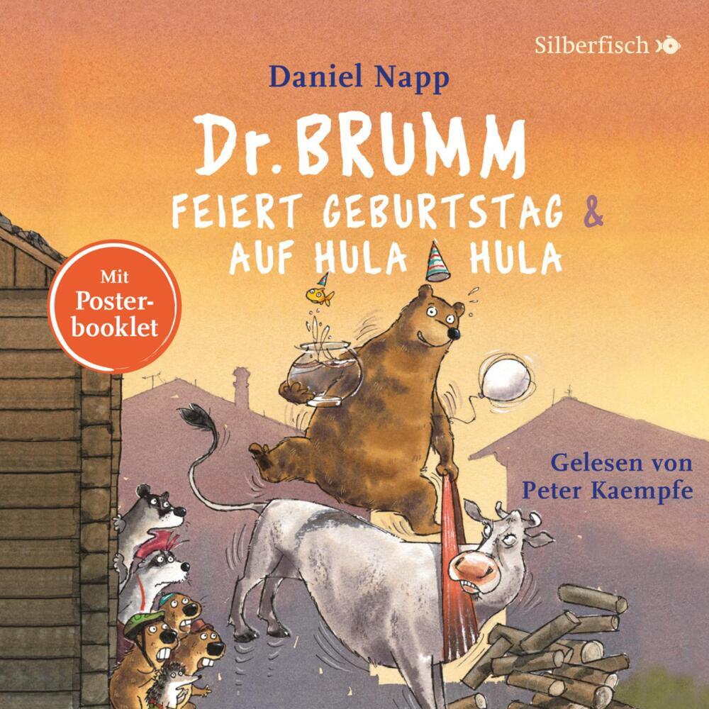 Dr. Brumm feiert Geburtstag / Dr. Brumm auf Hula Hula, 1 Audio-CD (Daniel Napp)