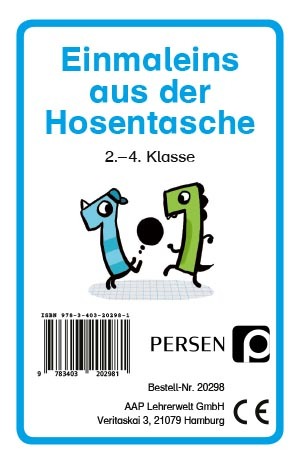 Einmaleins aus der Hosentasche, Kartenspiel (Christian Hartmann)