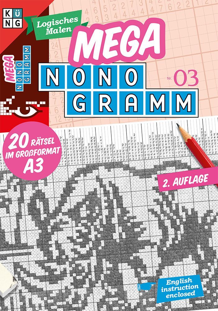 Mega-Nonogramm, 20 Bde.. Bd.3.Bd.3