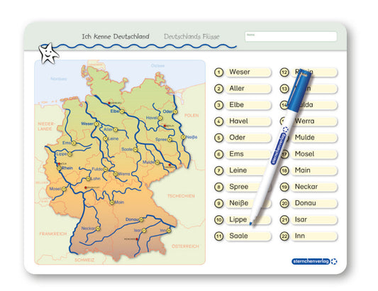 Ich kenne Deutschland - Deutschlands Flüsse (Sternchenverlag Gmbh)