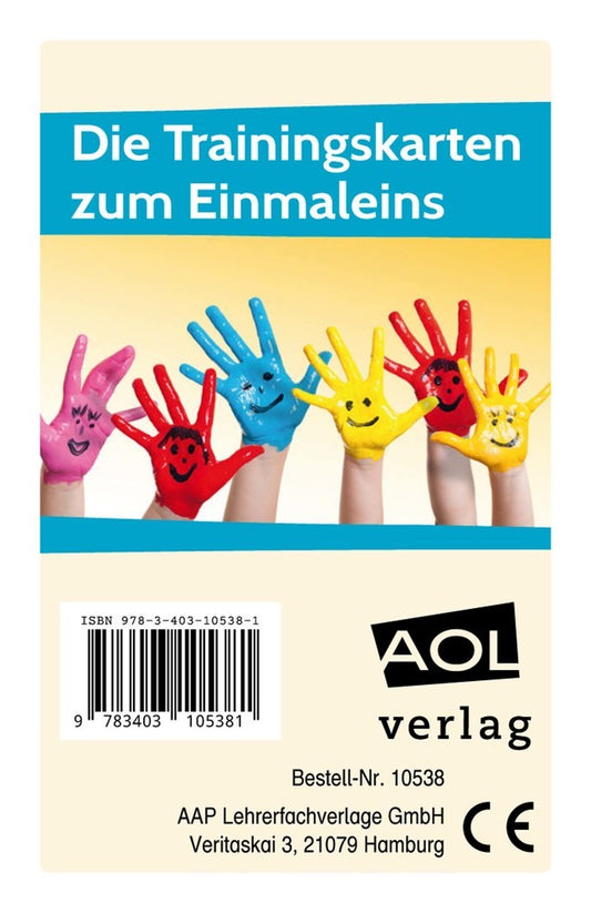 Die Trainingskarten zum Einmaleins (Kartenspiel) (Samuel Zwingli)