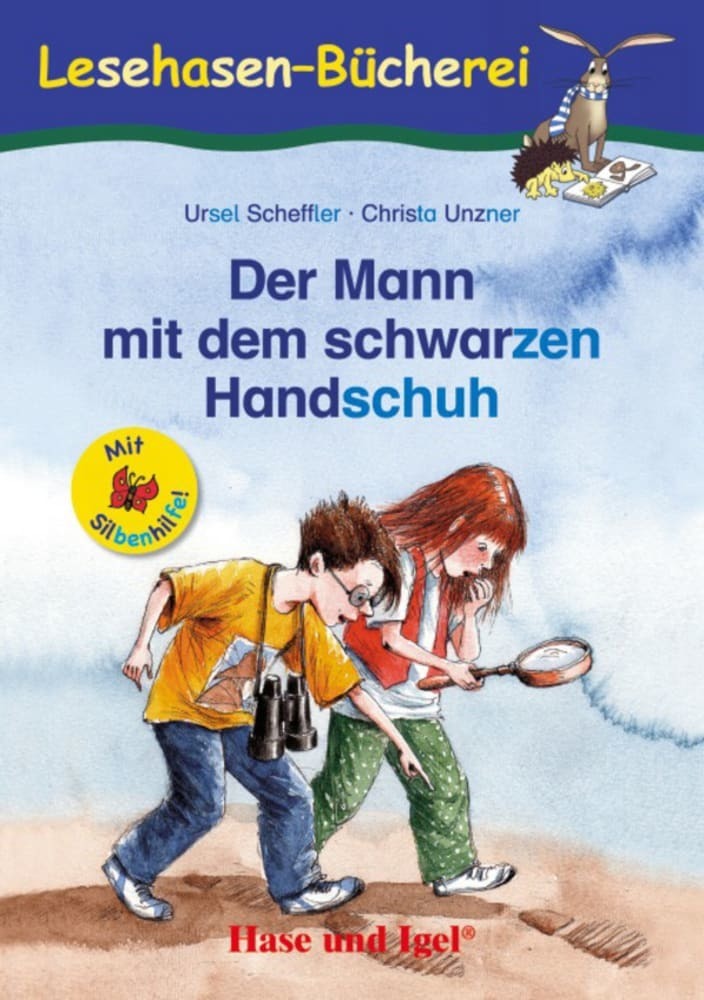 Der Mann mit dem schwarzen Handschuh / Silbenhilfe (Ursel Scheffler)