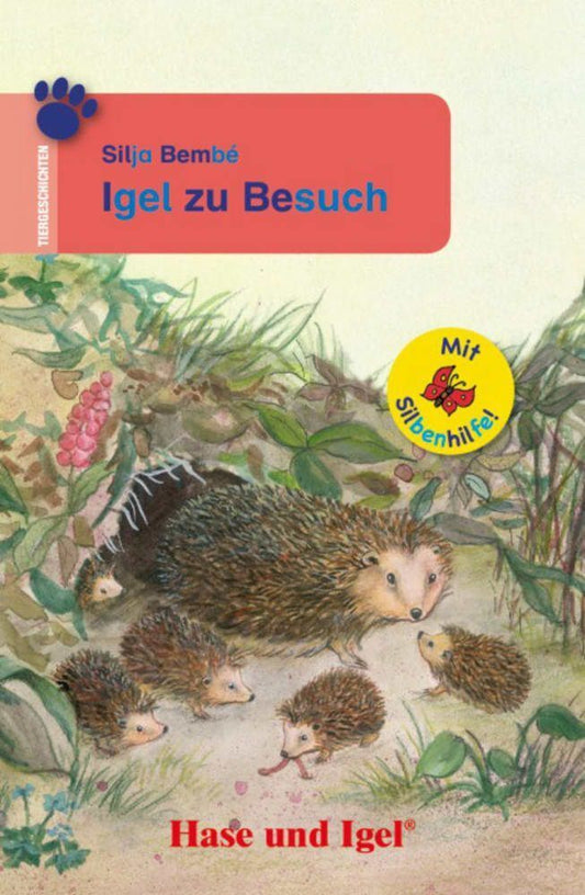 Igel zu Besuch / Silbenhilfe (Silja Bembé)