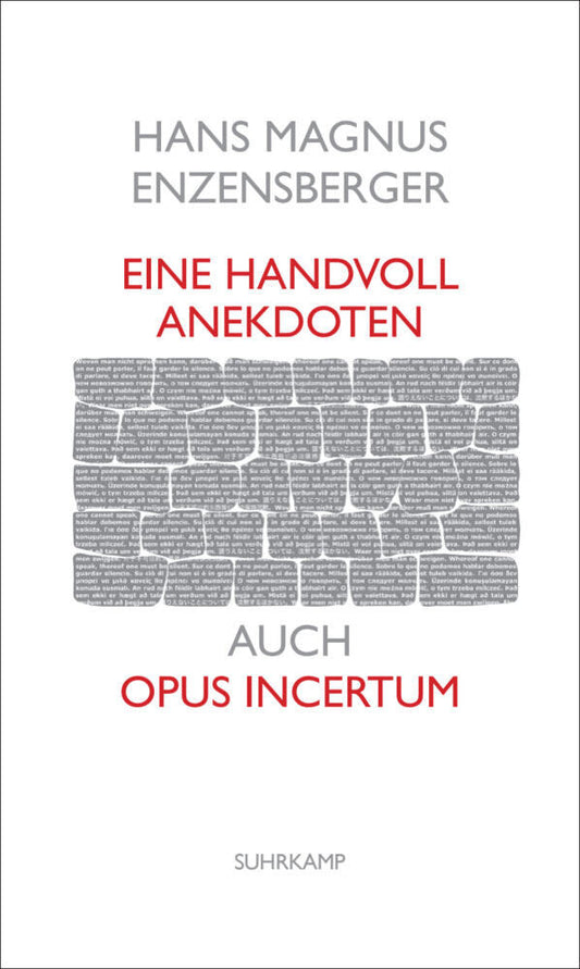 Eine Handvoll Anekdoten (Hans Magnus Enzensberger)