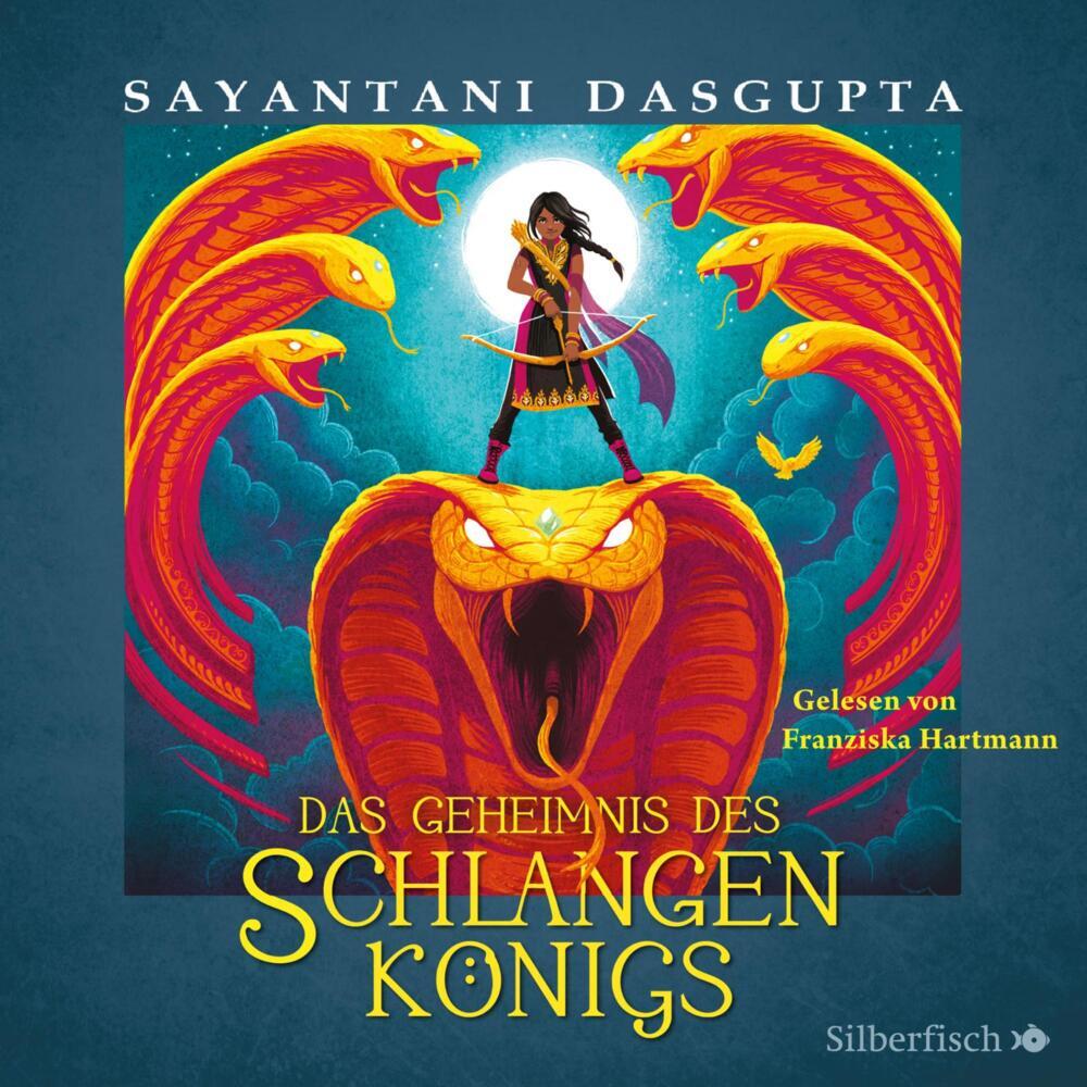 Das Geheimnis des Schlangenkönigs, 4 Audio-CD (Sayantani Dasgupta)