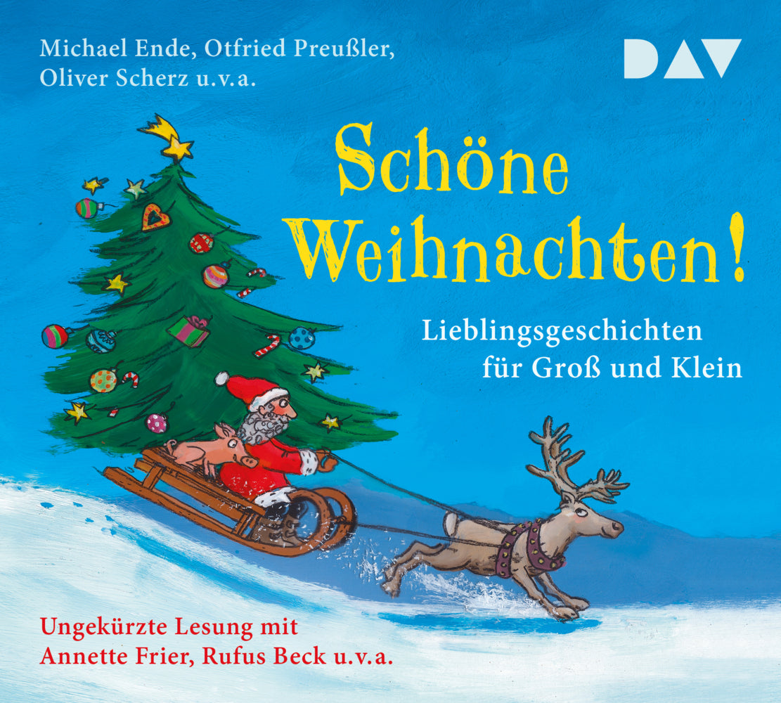 Schöne Weihnachten! Lieblingsgeschichten für Groß und Klein, 3 Audio-CDs (Michael Ende)