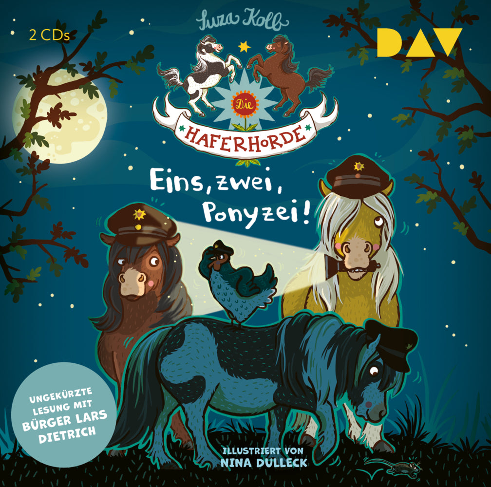Die Haferhorde - Teil 11: Eins, zwei, Ponyzei!, 2 Audio-CDs (Suza Kolb)