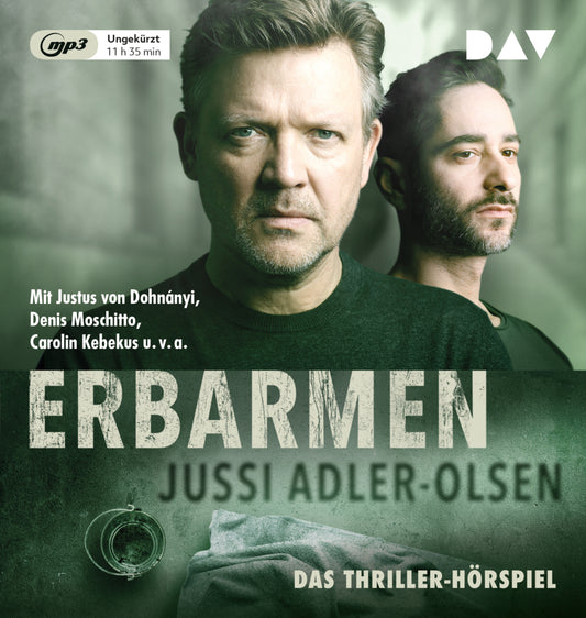 Erbarmen - Carl Mørck, Sonderdezernat Q, Fall 1, 1 Audio-CD, 1 MP3 (Jussi Adler-Olsen)