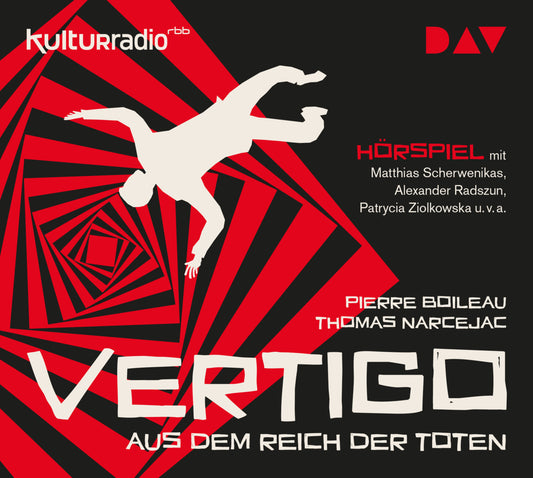 Vertigo. Aus dem Reich der Toten, 1 Audio-CD (Pierre Boileau)