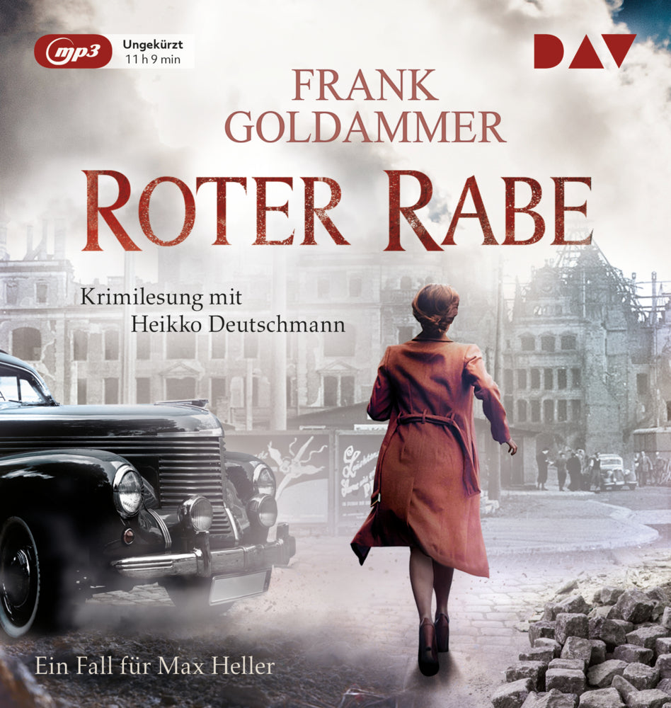Roter Rabe. Ein Fall für Max Heller, 1 Audio-CD, 1 MP3 (Frank Goldammer)
