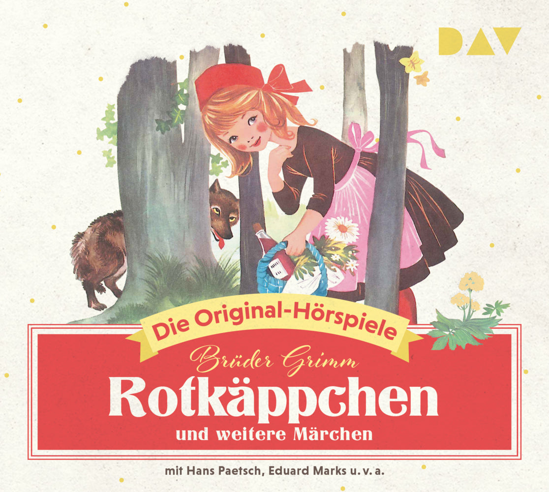 Rotkäppchen und weitere Märchen, 1 Audio-CD (Jacob Grimm)