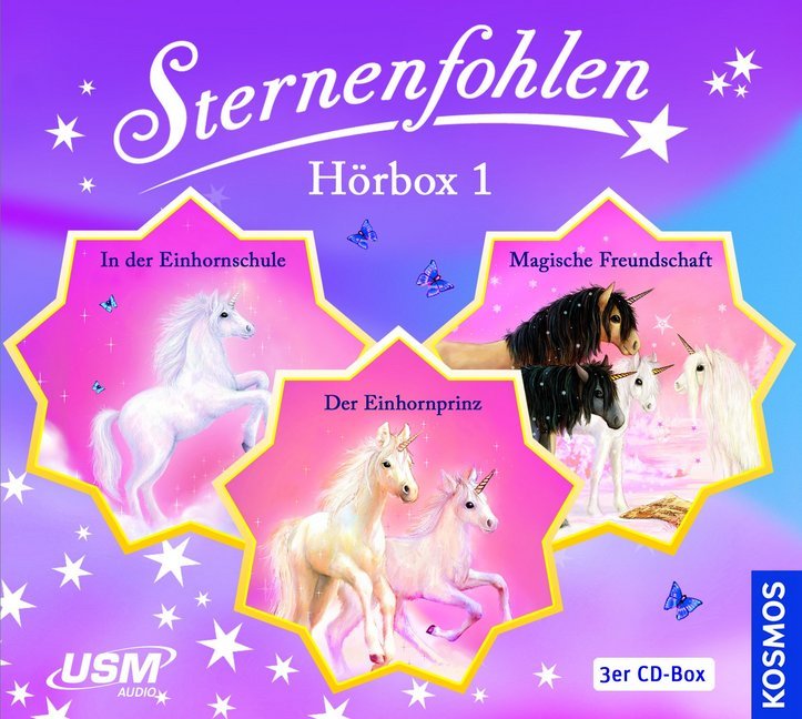Die große Sternenfohlen Hörbox, 3 Audio-CD (Linda Chapman)