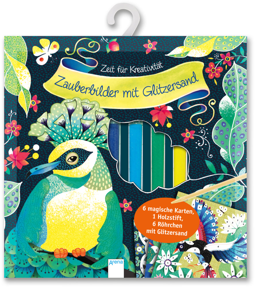 Zauberbilder mit Glitzersand (Anne Cresci)