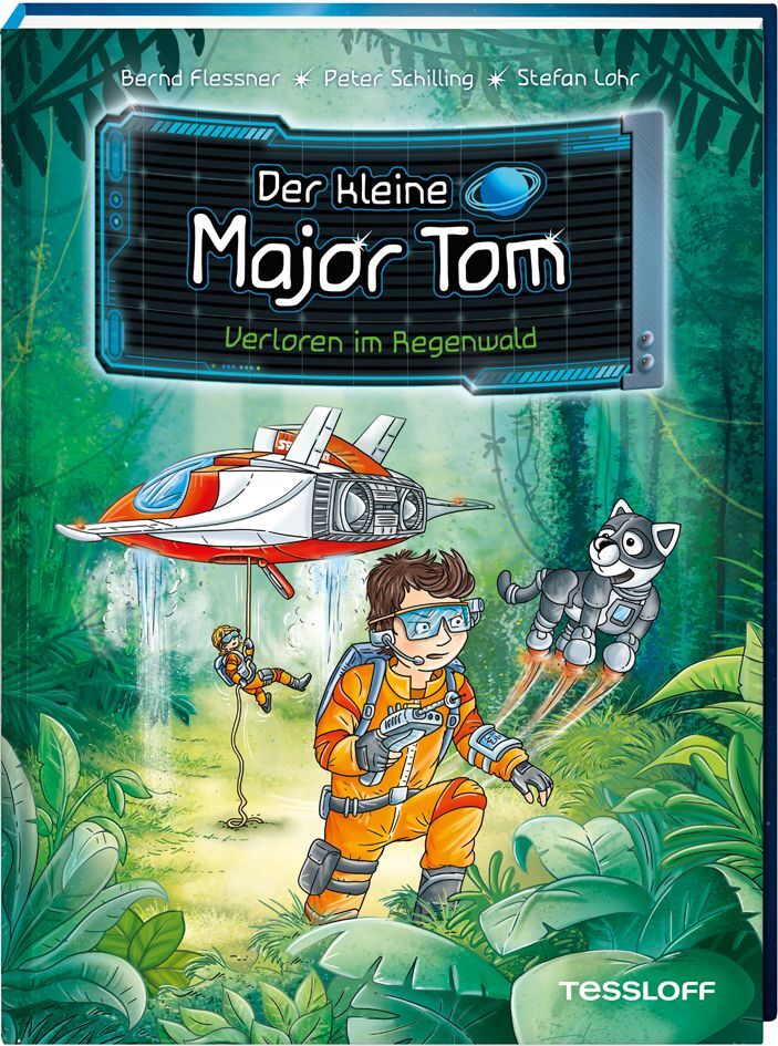 Der kleine Major Tom. Band 8. Verloren im Regenwald (Bernd Flessner)
