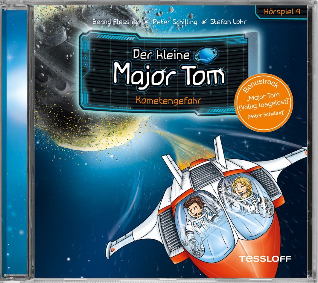 Der kleine Major Tom - Kometengefahr, Audio-CD (Bernd Flessner)