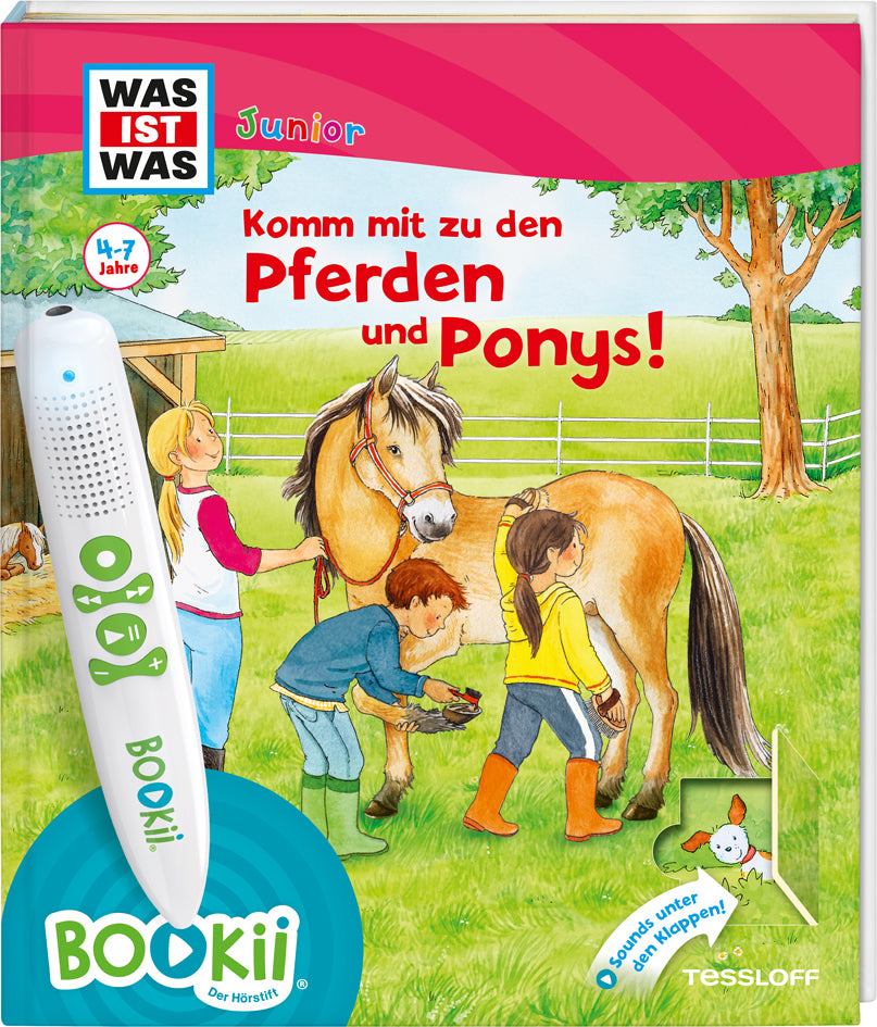 Was ist was Junior: Komm mit zu den Pferden und Ponys! (Tina Braun)