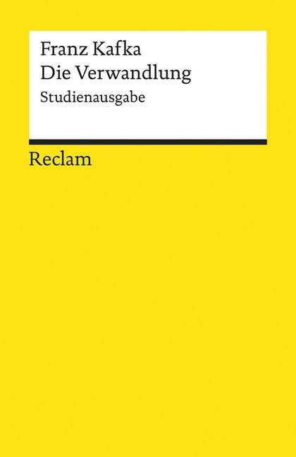 Die Verwandlung. Studienausgabe (Franz Kafka)
