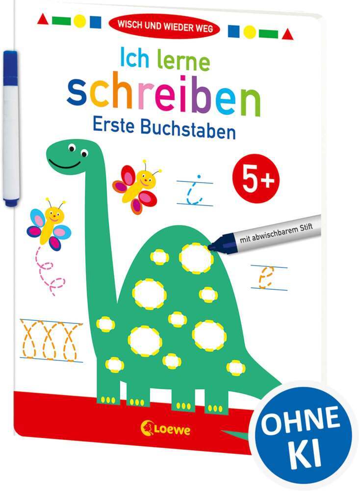Wisch und wieder weg - Ich lerne schreiben - Erste Buchstaben
