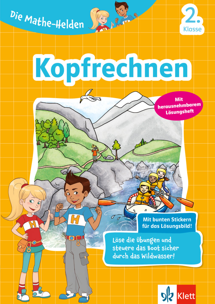 Klett Die Mathe-Helden: Kopfrechnen 2. Klasse