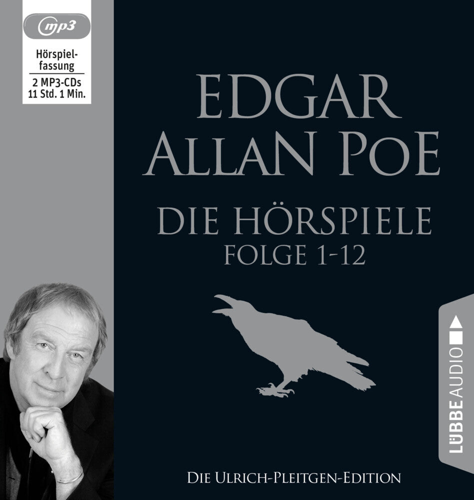 Die Hörspiele - Folge 1-12, 2 Audio-CD, 2 MP3 (Edgar Allan Poe)