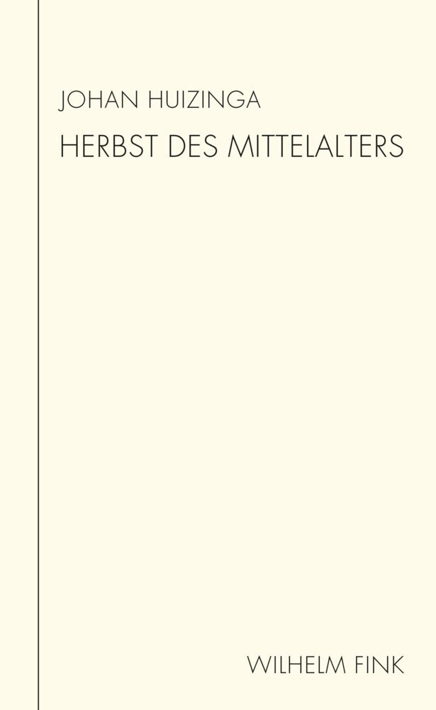 Herbst des Mittelalters (Johan Huizinga)