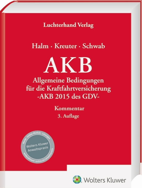 AKB Kommentar (Wolfgang Halm)