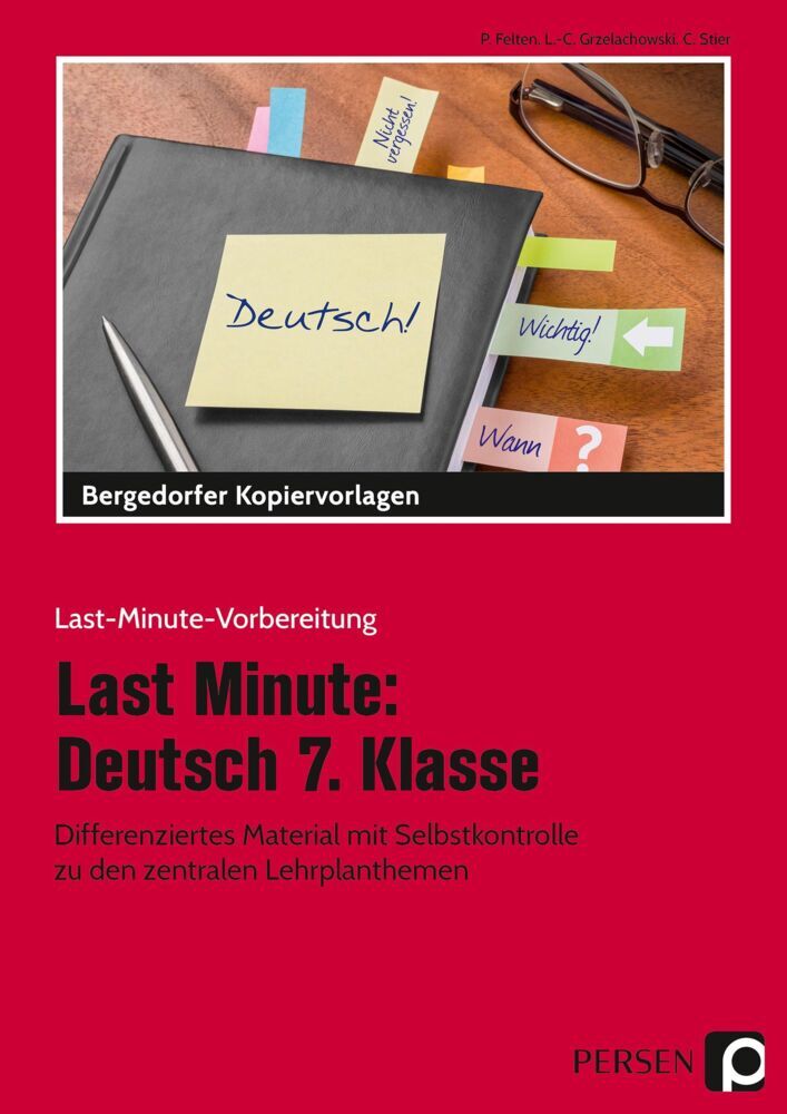 Last Minute: Deutsch 7 Klasse (Patricia Felten)