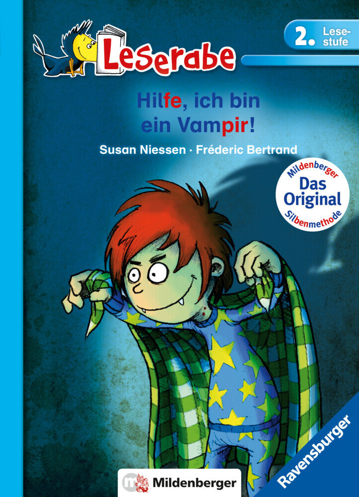 Leserabe mit Mildenberger Silbenmethode - Hilfe, ich bin ein Vampir! (Susan Niessen)