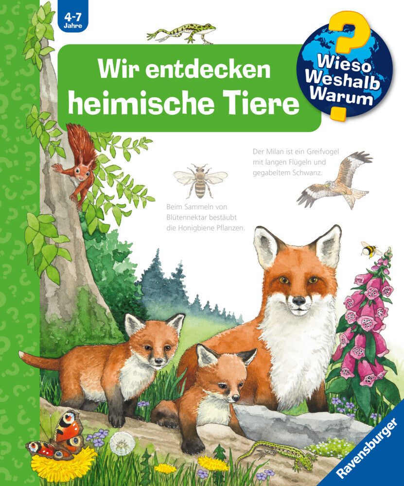 Wieso? Weshalb? Warum? Band 71 - Wir entdecken heimische Tiere (Patricia Mennen)