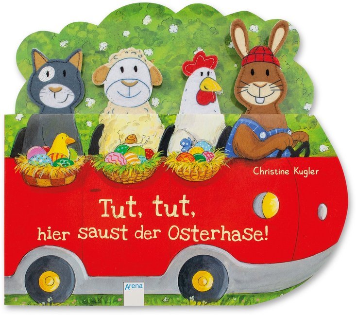 Tut, tut, hier saust der Osterhase! (Christine Kugler)