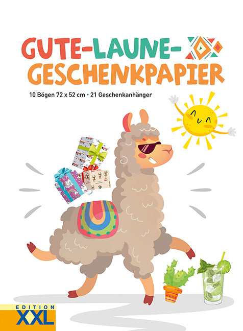 Gute-Laune - Geschenkpapier-Set