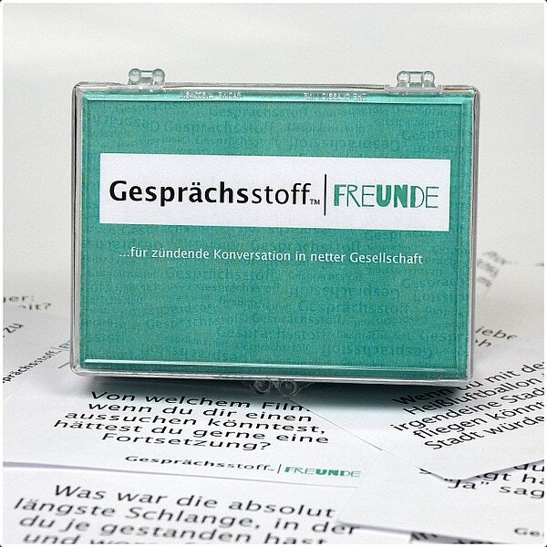 Kylskapspoesi Gesprächsstoff Freunde