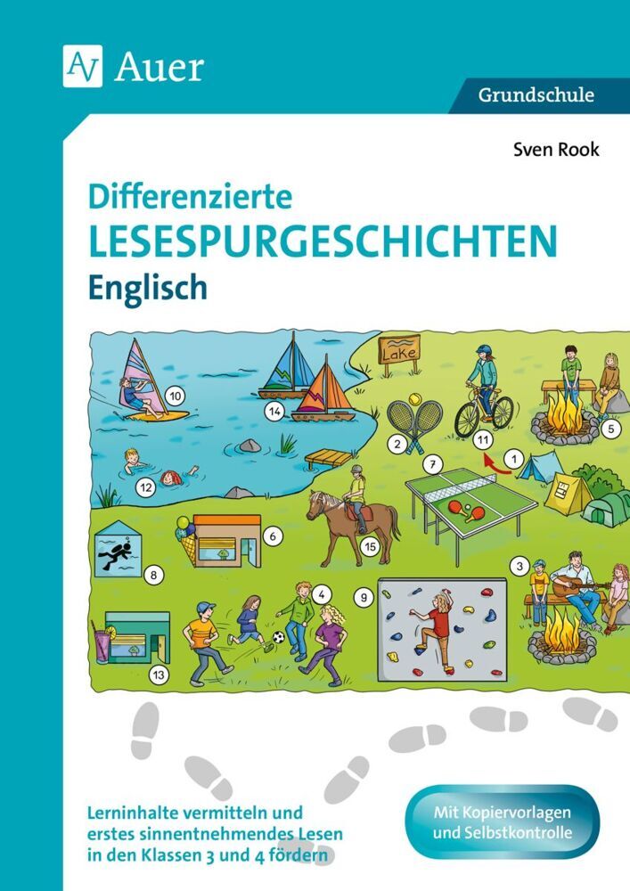 Differenzierte Lesespurgeschichten Englisch (Sven Rook)
