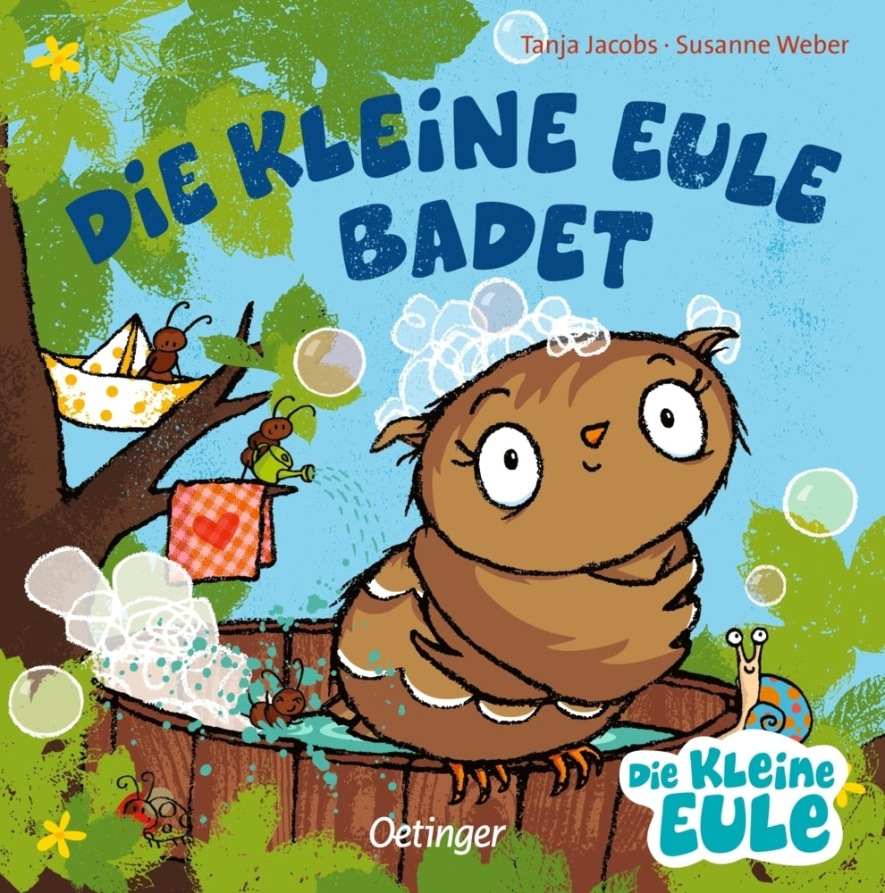Die kleine Eule badet (Susanne Weber)