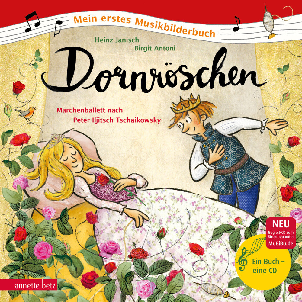 Dornröschen (Mein erstes Musikbilderbuch mit CD und zum Streamen) (Heinz Janisch)