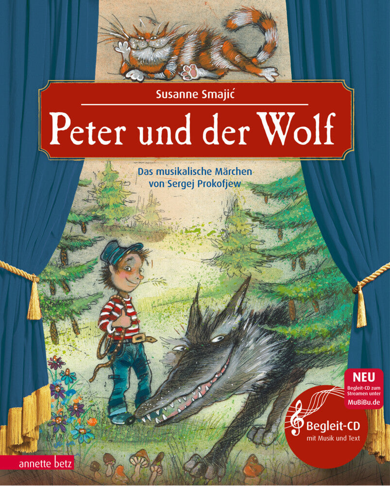 Peter und der Wolf (Das musikalische Bilderbuch mit CD und zum Streamen) (Sergej Prokofjew)