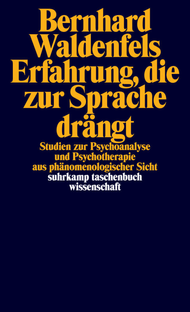 Erfahrung, die zur Sprache drängt (Bernhard Waldenfels)