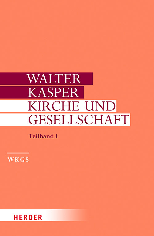 Kirche und Gesellschaft (Walter Kasper)